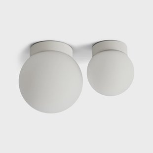 Palla Mini C90 LED plafondlamp, wit, Ø 10 cm ANTIDARK - Badkamer - Modern - Glas - Rond
