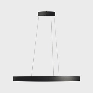Gloria LED hanglamp, Ø 80 cm, metaal, wit ANTIDARK - Eetkamer - Designer - Rond