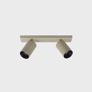 SpotOn2 spot, metaal, beige, 2-lamps ANTIDARK - Woonkamer - Modern - Meerdere lampen