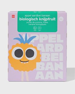 HEMA Knijpfruit aardbei-appel-banaan 4x90g