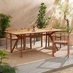 NOUS Garden teak tuintafel Beliss (200x90 cm)