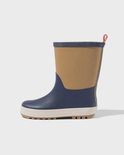 HEMA Kinderregenlaars kleurblokken blauw blauw (blauw)