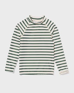 HEMA Kinderzwemshirt UPF40+ strepen groen (groen)