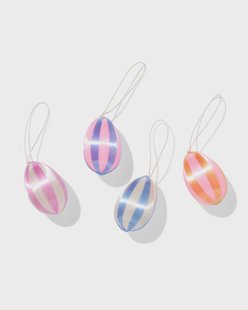 HEMA Paashanger satijn ei - 4 stuks