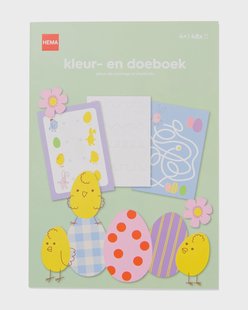 HEMA Paas kleur- en doeboek