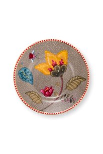 Pip Studio Petit Four Blooming Tales Fantasy Khaki 12cm