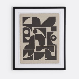 Kader met linnen motief 50 x 60 cm, Albio