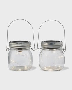 HEMA Solar tuinverlichting 10x17x10cm - 2 stuks