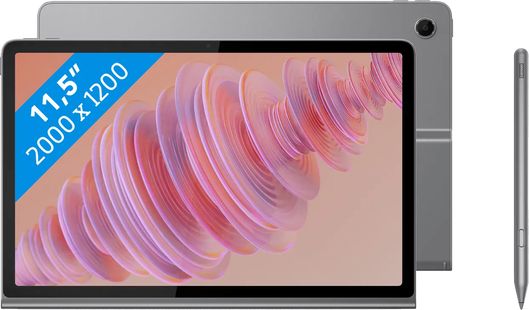 Lenovo Tab Plus 11.5 inch 128GB Wifi Grijs met Sleeve + Stylus