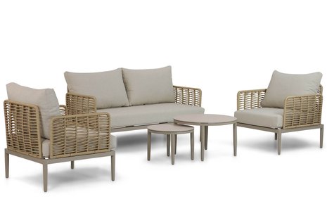 Coco Ibiza stoel-bank loungeset 4-delig