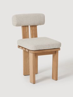 Tuin eetstoel Eiko van teakhout