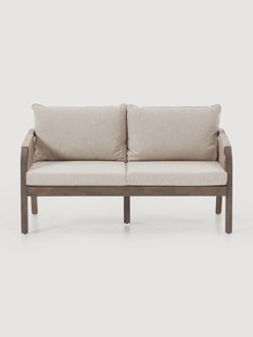 Tuin loungebank Lu (2-zits) van acaciahout