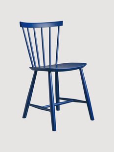 Handgemaakte eetstoel J46 van beukenhout