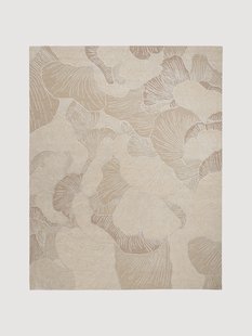 Handgetuft laagpolig wollen vloerkleed Avra