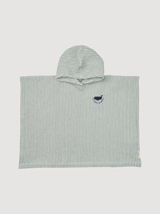 Kinderponcho Paco van biokatoen, in verschillende maten