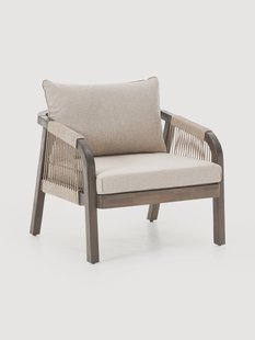 Tuin loungefauteuil Lu van acaciahout