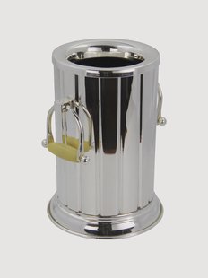 Handgemaakte Sheffield zilveren wijnkoeler Glacette