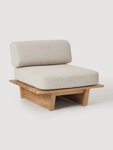 Tuin loungefauteuil Eiko van teakhout