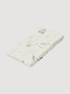 Wikkelhanddoek Carousel van biokatoen