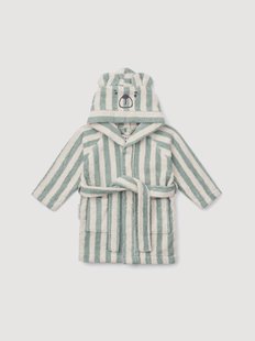 Kinderbadjas Lily van biokatoen, in verschillende maten