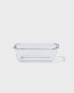 HEMA Voorraadbakje maat S 370ml glas zonder deksel