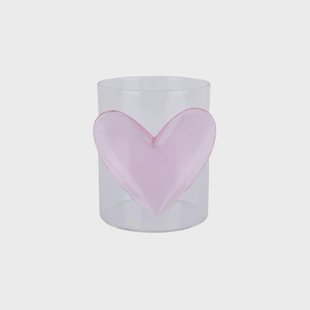 Lepelclub - Glas Hart - Roze