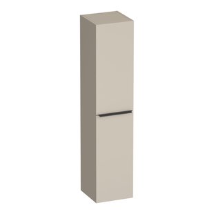 BRAUER Elevate badkamerkast - 160x35x35cm - excl. opleggrepen - 2 deuren - links- of rechtsdraaiend - mat beige HK-EL160MB