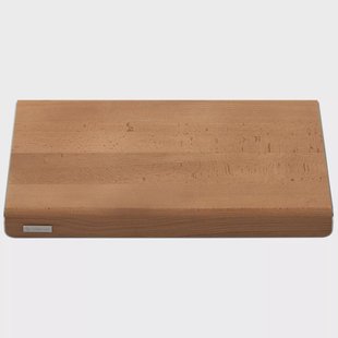 Wüsthof Thermo Beech 4159800202 snijplank met roestvaststalen rand, 25x40cm