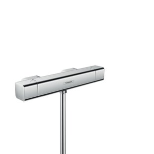 Hansgrohe Thermostatische Douchekraan Ecostat E - Cooltouch - Waterbesparend - Chroom - 15 Cm