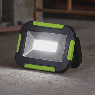 FH Lighting LED-accu-buitenspot 850946, zwart/groen, lengte 16 cm