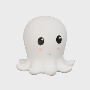 FH Lighting LED-batterijlamp Nelly, wit, lengte 13 cm, siliconen