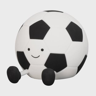 FH Lighting LED-batterijlamp Kalle, wit-zwart, lengte 14 cm