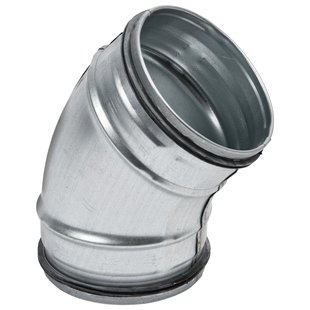 Spiraalbuis 45° Bocht 100 Gb