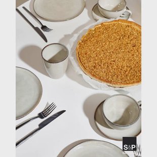 Salt & Pepper Ontbijtborden / Dessertborden Artisan Groen ø 20 cm – 4 stuks