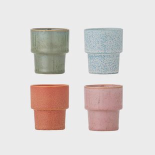 Bloomingville espresso kop Ewan (set van 4) (75 ml)