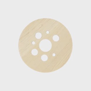 Bloemverdeler, rubberhout,&Oslash;6,5 cm