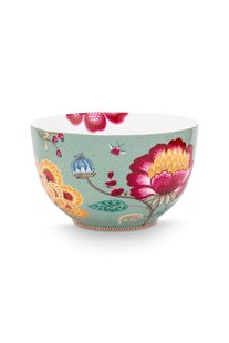 Pip Studio Kom Blooming Tales Fantasy Blauw 23cm