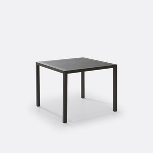 Vierkante tuintafel, geperforeerd staal metaal, Choe