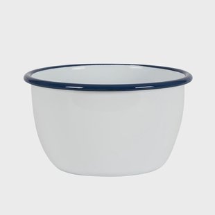 Kockums Jernverk Kockums emaille kom 16 cm Kockums White