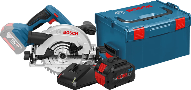 Bosch Professional GKS 18V-57 G 8,0 Ah ProCORE Accu Starterspakket