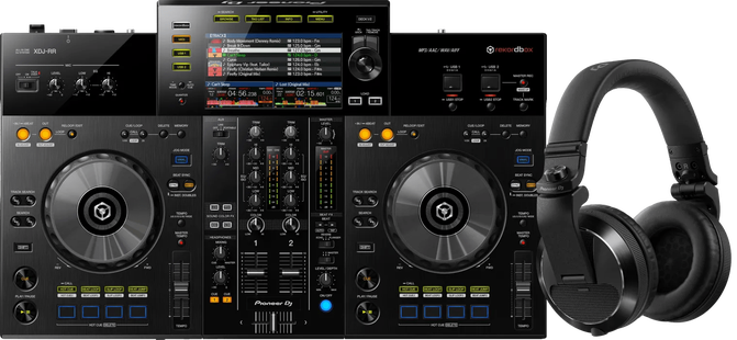 Pioneer DJ XDJ-RR + Pioneer DJ HDJ-X7 Zwart