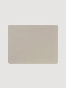 Leren placemats Square Nupo, 4-delig