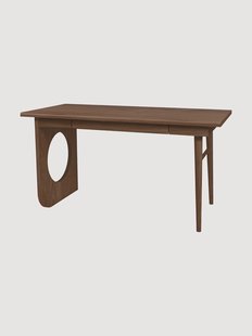 Houten bureau Bau met lade