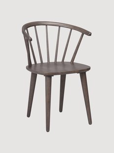 Rubberhouten stoelen Carmen, 2-delig