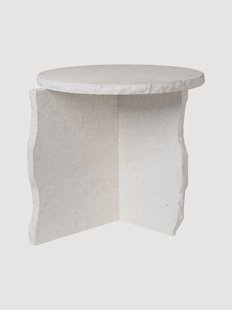 Handgemaakte marmeren bijzettafel Mineral