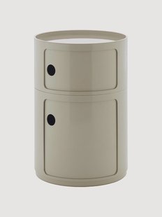 Design container Componibili, 2 modules, H 62 cm