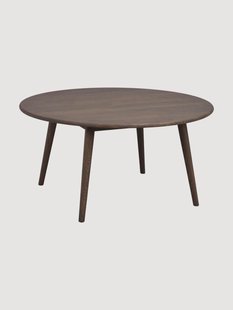 Ronde salontafel Tompkins van eikenhout