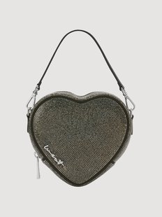 Handtas Midi Heart Crystal