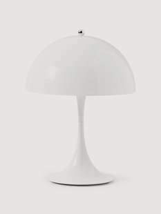 Draagbare dimbare LED tafellamp Panthella 250, design Verner Panton