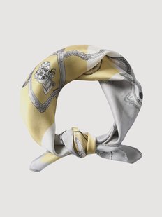 14 Momme 6A Premium moerbeizijden sjaal Printdesign S2537